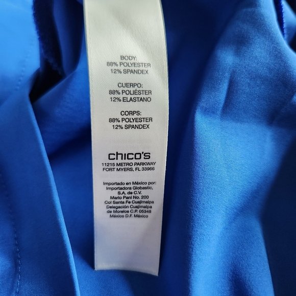 WEEKENDS BY CHICO'S Size 1 lightweight layering jacket. - Picture 7 of 8